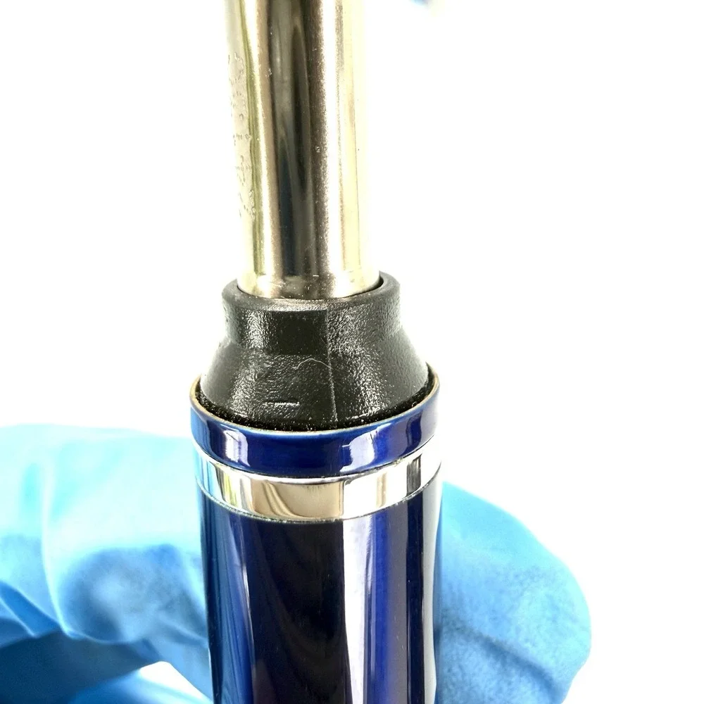 Cross Calais Ballpoint Pen Chrome/Blue Cobalt Engraved Brigham Young University